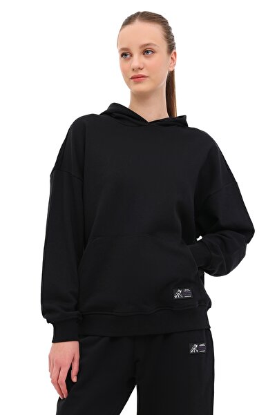 lumberjack WL 17PERY 5PR Siyah Kadın Sweatshirt