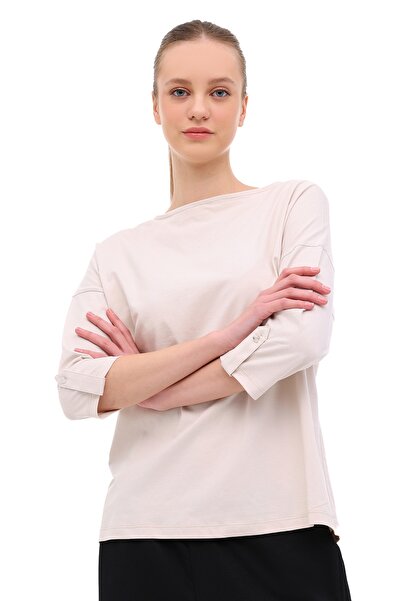 Kinetix Wl 11Billie 5Pr Beige Women's Short Sleeve T-Shirt