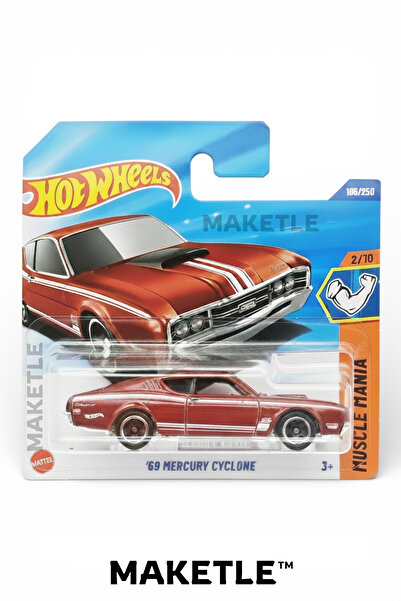 HOT WHEELS '69 Mercury Cyclone - HYY61 - Tivloo Sürpriz Hediyeli