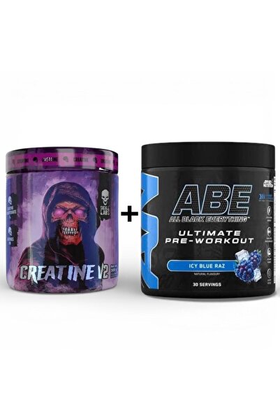 Skull Labs Performance and Strength Package (Creatine V2 + ABE Pre-Workout)