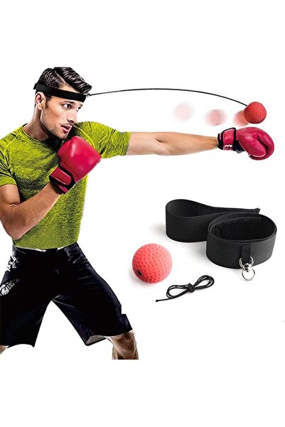 Leyaton Boks Kafa Refleks Topu Kırmızı