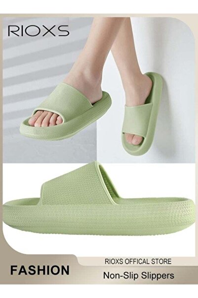RIOXS Unisex Slipper, Cloud Slides Pillow Slippers For Women And Men, Shower ...