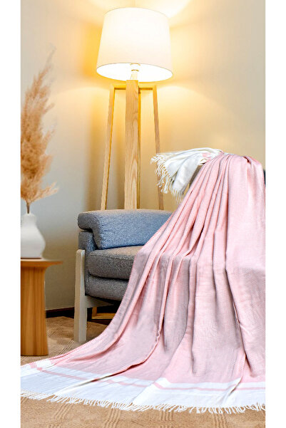 SESLİ TEKSTİL Acrylic Scottish Blanket Single Size