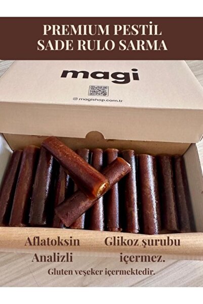 Magi Klasik Sade Rulo Pestil – Fındık Ezmeli, Glikozsuz, Katkısız Doğal Lezzet