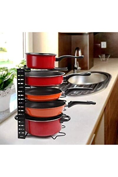 Generic Pan Holder Pot Lid Rack Pan Organizer