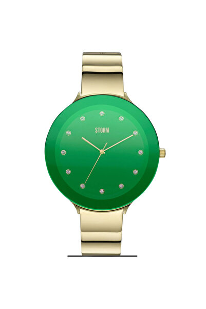 Storm O’Stele Gold Lazer Green Kadın Metal Kol Saati