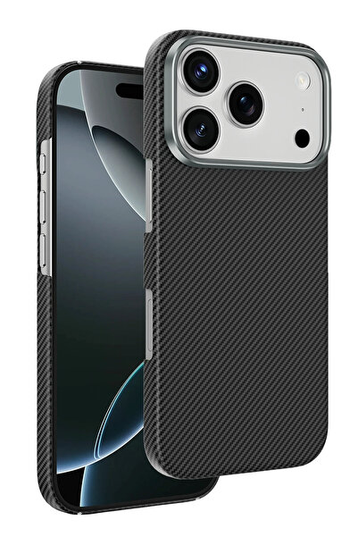 KeepHone حافظة أبل آيفون 17 برو ماكس من الكيفلار، حافظة رفيعة بخطوط أفقية من ...