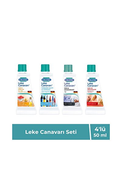Dr.Beckmann Leke Canavarı Günlük ve Özel Lekeler Seti 4’lü