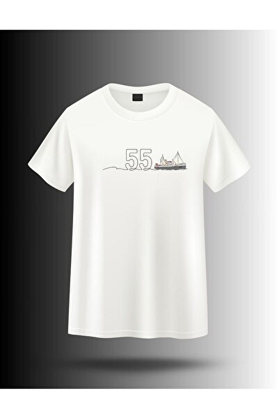 karaoğlu تي شيرت سامسون 55 بلاك مطبوع