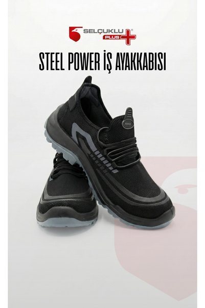SteelPower Özel Seri, S1 İş Güvenliği Ayakkabısı – Çelik Burunlu İşçi Ayakkabısı