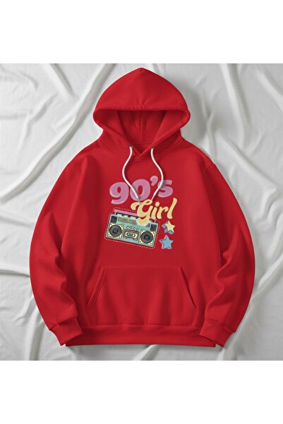 Tiny and Co سويت شيرت للجنسين مصنوع من القطن بنسبة 100% من التسعينيات مطبوع