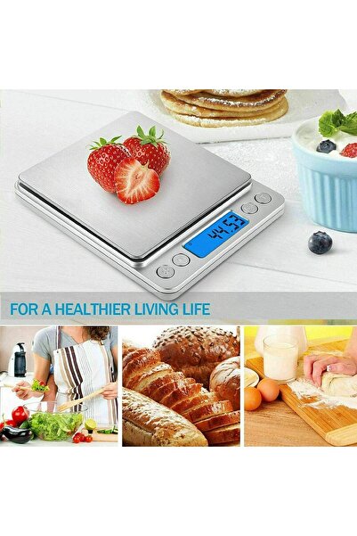 Generic Digital Kitchen Scale, Stainless Steel Panel 0.01 G-1000g Mini Pocket Scale