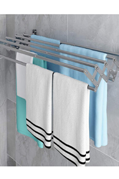 OEM Clothes Rack, Telescopic and Retractable, with Wall Mount, 70 cm