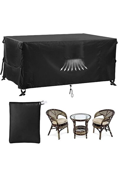 Arabest غطاء أثاث، غطاء واقٍ من قماش أكسفورد 420D، مزود بفتحات تهوية، غطاء قماش مقاوم للغبار لطاولة الكنبة