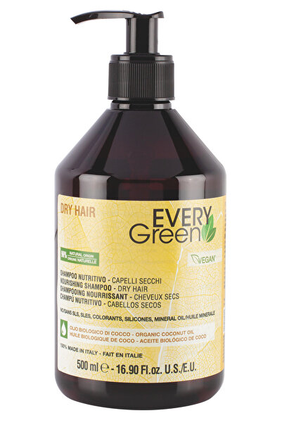 EveryGreen Dry Hair – Nourishing Shampoo for Dry Hair 500ml
