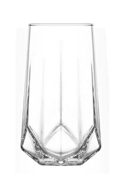 LAV 6 Pieces Valeria Long Drink Tumbler Set 460 Ml - Clear