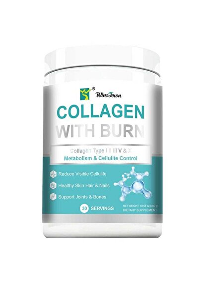Wins Town Collagen With Burn Powder,Promote Metabolism And Control Cellulite,...