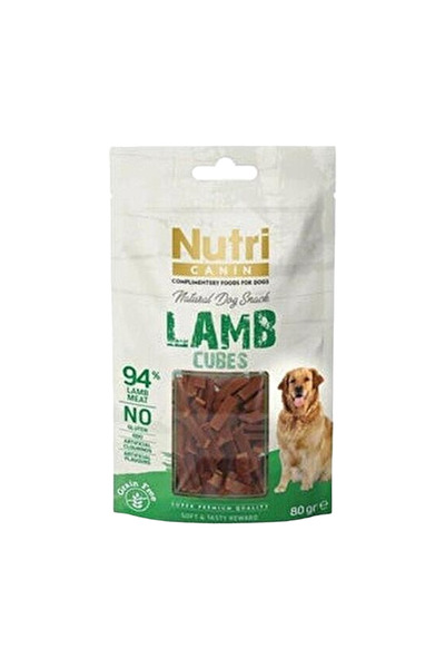 Nutri Canin Kuzu Etli Küp Ödül Maması