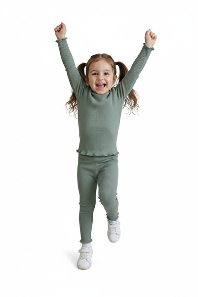 ERDEM KIDS Školska odjeća za devojčice, ležerna-svakodnevna Rebrasta pletenin...