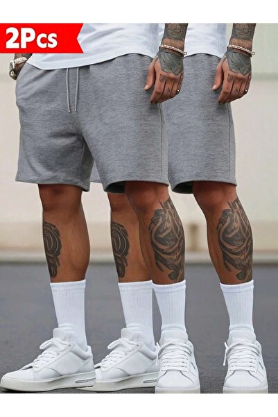 DAXİS Sportwear Company 2 Lİ PAKET ERKEK KISA ŞORT