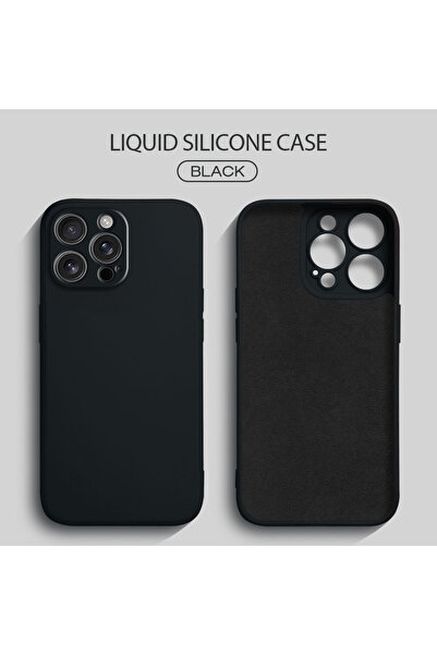 Hontinga غطاء هاتف سيليكون متوافق مع آيفون 16 برو ماكس مع بطانة مخملية داخلية...