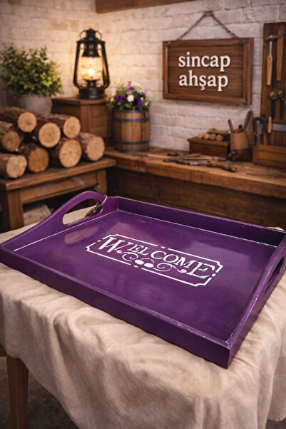 SİNCAP AHŞAP tepsi