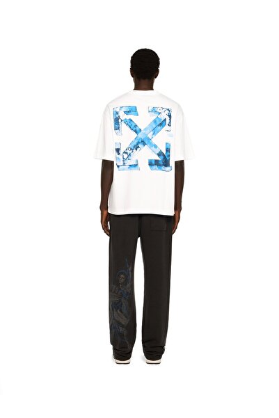 Beymen Collection Off-White™ Cloudy Arrow Kaykay Logolu Tişört