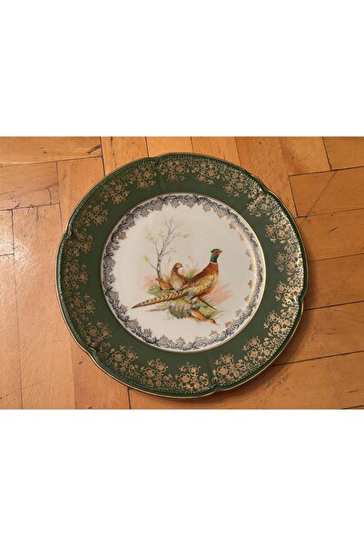 tayfuntufan antika koleksiyon Limoges Porcelain Decorative Plate - 25 cm Diameter - Kgıurt