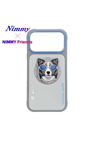 Dost iPhone 17 Pro MagSafeli 3D Pop Socket Aparatlı 3D Gözlük Zincir Köpek De...