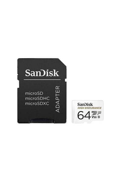 SanDisk High Endurance microSDXC + SD Adapter