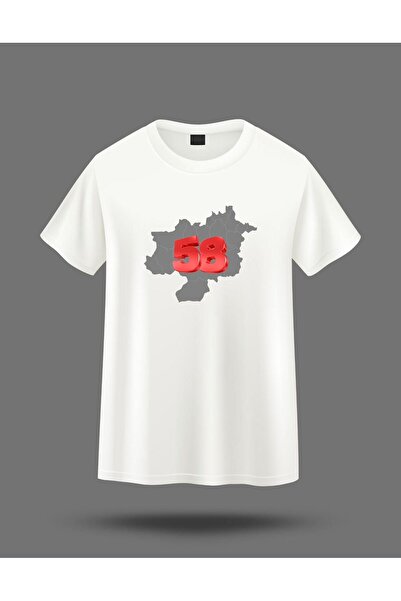 karaoğlu تي شيرت سيفاس 58 بلاك مطبوع
