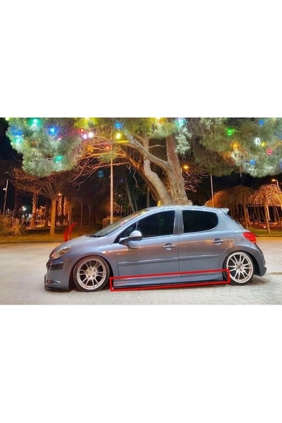 emcar tuning peugeot 207 aero marşpiyel takımı - PLASTİK