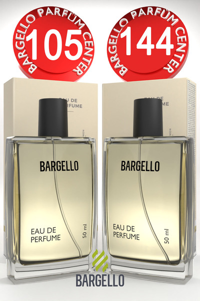 Bargello 105 Kadın Parfüm Oriental 50 ML EDP + 144 Kadın Parfüm Floral 50 ML EDP