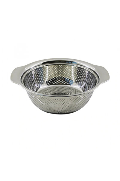 Go İthalat مصفاة معدنية 27 سم بمقبض ذاتي (5324)