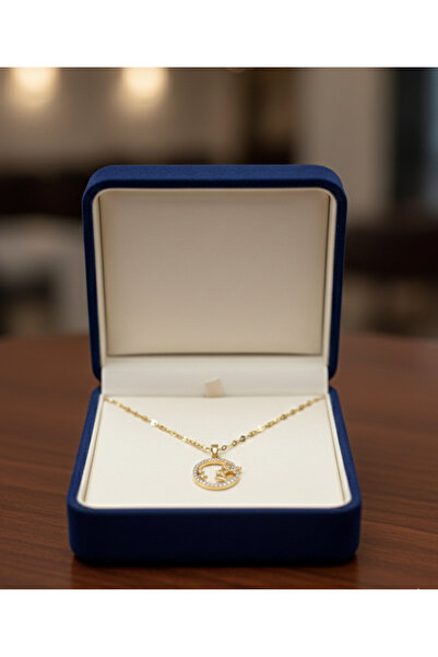 Barila Luxe Çelik Kolye Kararma Yapmaz Paslanmaz Zarif Şık Kadın Takı