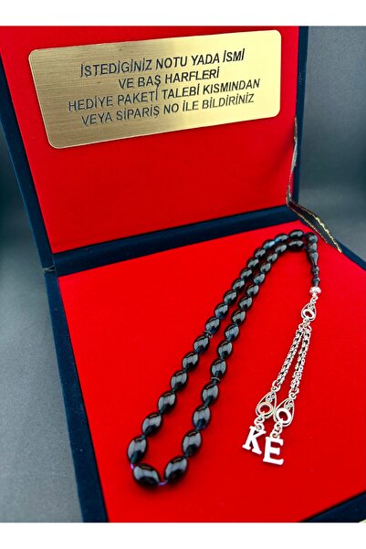 KEHRİBARGRAM KİŞİYE ÖZEL TASARIM ORJİNAL KEHRİBAR TESBİH ÖZEL KUTULU