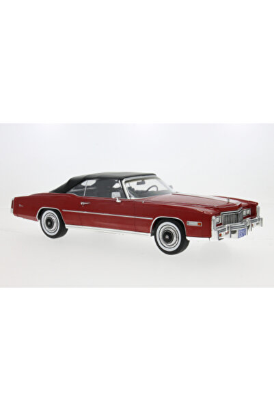MCG Macheta auto Cadillac Eldorado Convertible, rosu, 1976 1:18
