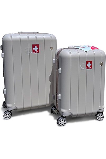 Generic Swiss Case Hardshell Luggage Set, 20 and 24 Inch, Aluminium Frame, Double Spinner Wheels, Lightweigh