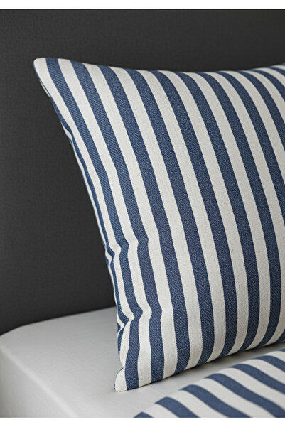 NATURAL LİFE CONCEPT غطاء وسادة من الكتان مزدوج الجوانب مقاس 50 × 70 - عبوة م...