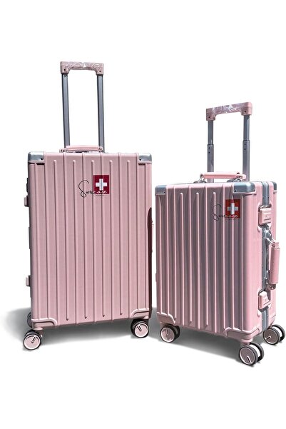 Generic Swiss Case Luggage 2 Piece Set, Hardshell Waterproof PC Set Of 20 And 24 Inches