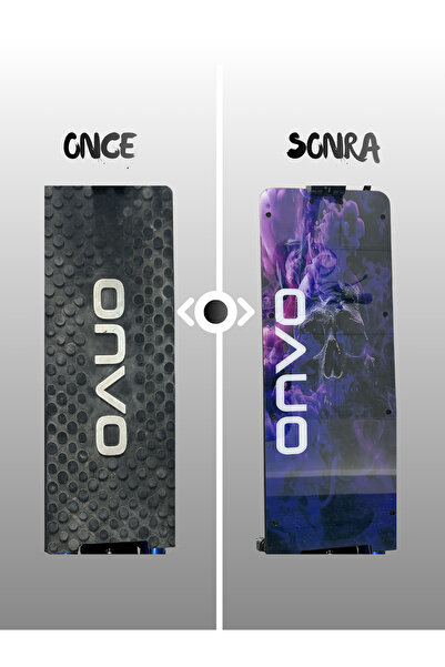 bisiklet dünyam Onvo OV-012 ve ST-08 Uyumlu Deck - Vida Delikli Tabanlık 2.8M...