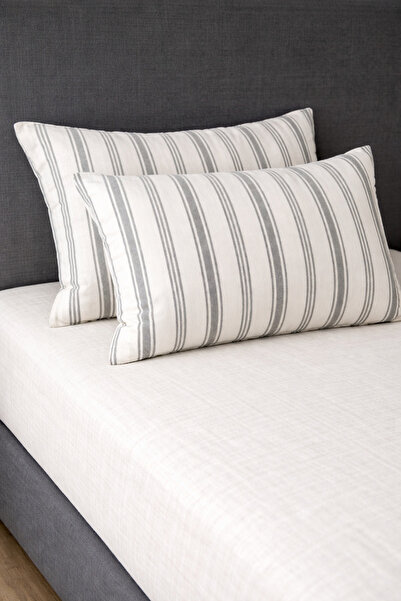 NATURAL LİFE CONCEPT 50x70 Çift Taraflı Keten Yastık Kılıfı – 2’li Paket Çift...