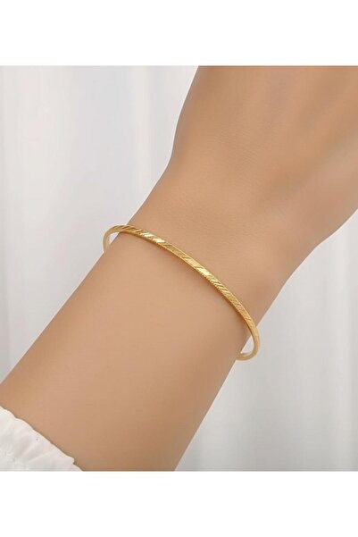 kuyumcu nurettin 20 gr (GRAM) Burma Desenli Ajda Bilezik 22 Ayar Altın Yatırımlık İşçiliksiz