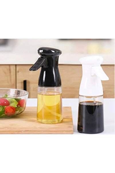Tasarım Evi 220 ml Airfryer Pişirme Öncesi Sprey Cam Şişe Zeytinyağı Sirke Ya...