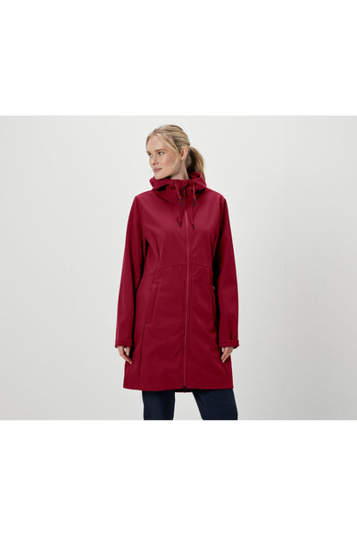 Tchibo Kadın Softshell Palto, Kırmızı