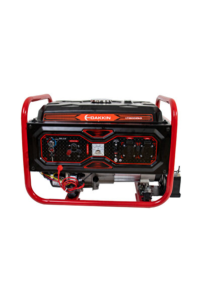 Dakkin 2.8 kW Benzinli Monofaze Jeneratör Marşlı 6.5 HP 12 Saat Aralıksız Çalışma Taşınabilir