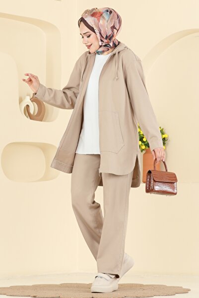 ModaMerve Cep Detaylı Kot Takım 4091ORG1169-MS Vizyon