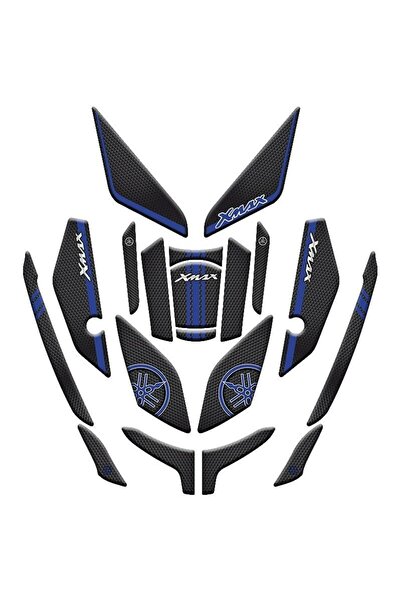 GOGOPREMİUM Yamaha XMAX 2023 - 2025 Uyumlu Tank Pad Set 007