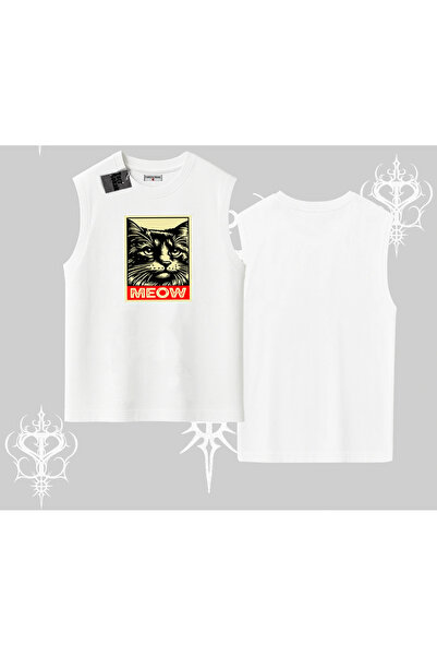 Tarzsokak تي شيرت كانديلاند مكتوب عليه قطة لطيفة مطبوع قصة فضفاضة