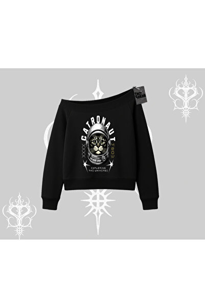 Tarzsokak Φούτερ με κουκούλα και στάμπα Stay Cool Cat